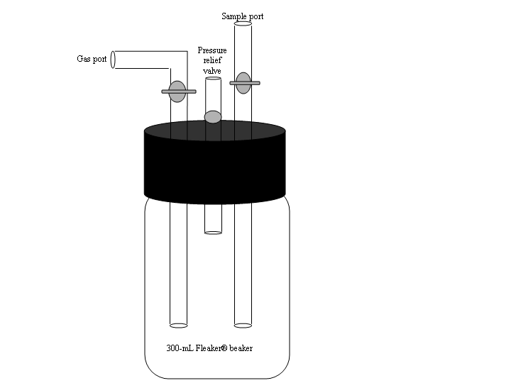 Figure 1. Sediment Slurry Reactor Vessels.