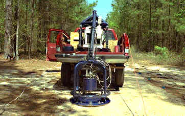 Shallow seismic profiling provided key information about structural features in subsurface clays.