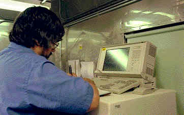 A large number of innovative biological monitoring methods were used during the test.