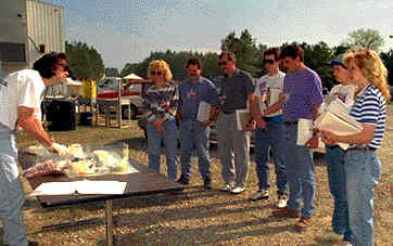 The sampling and analysis methods developed during the demo generated wide interest.