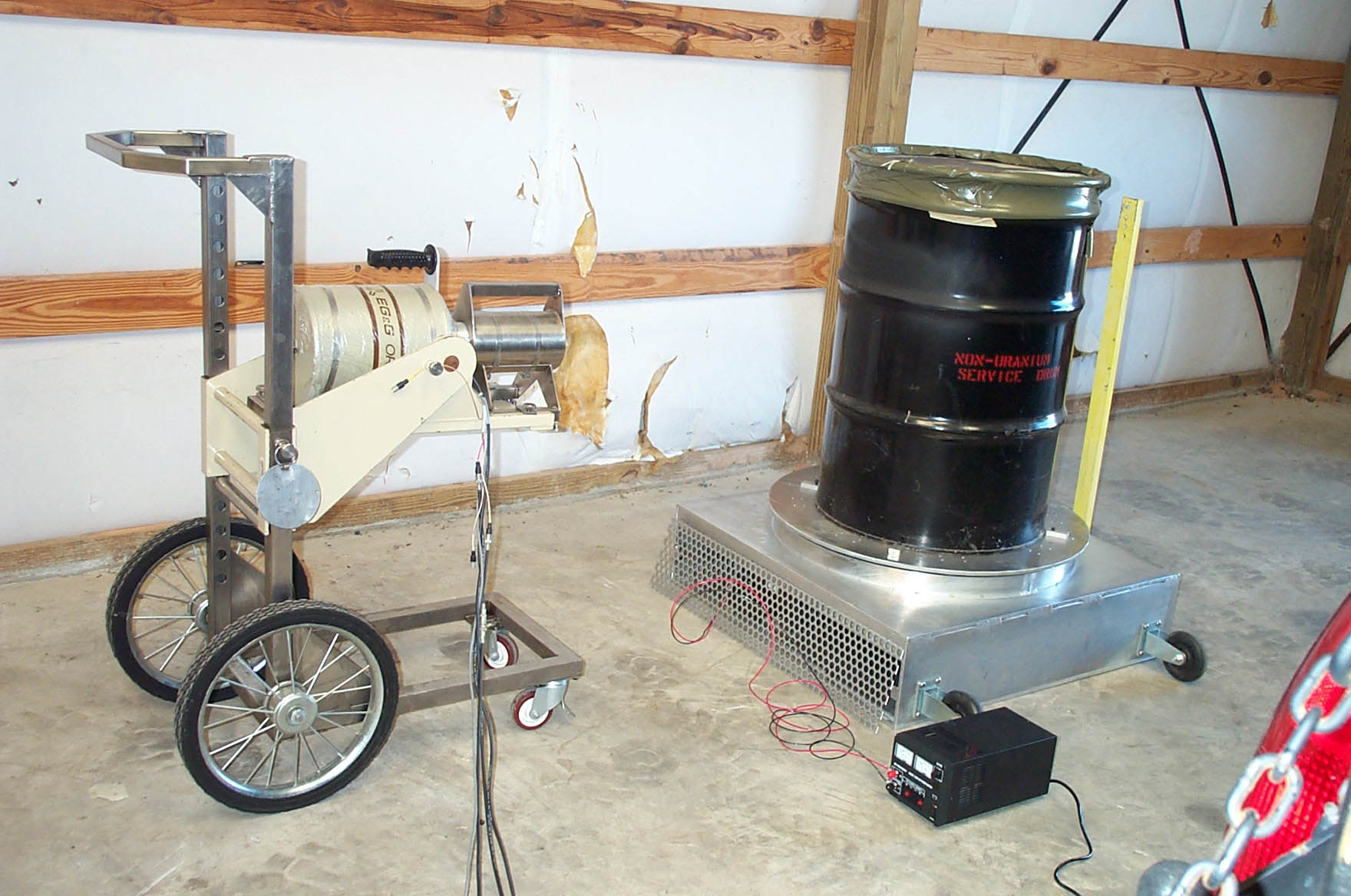 Figure 1. Photograph of the gamma PHA setup.