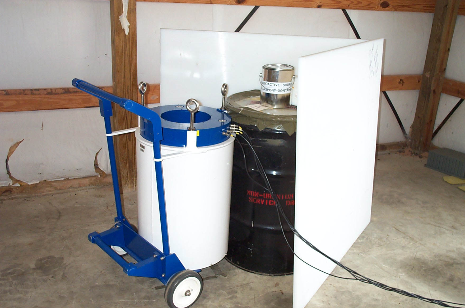 Figure 6. Photograph of the AWCC setup.